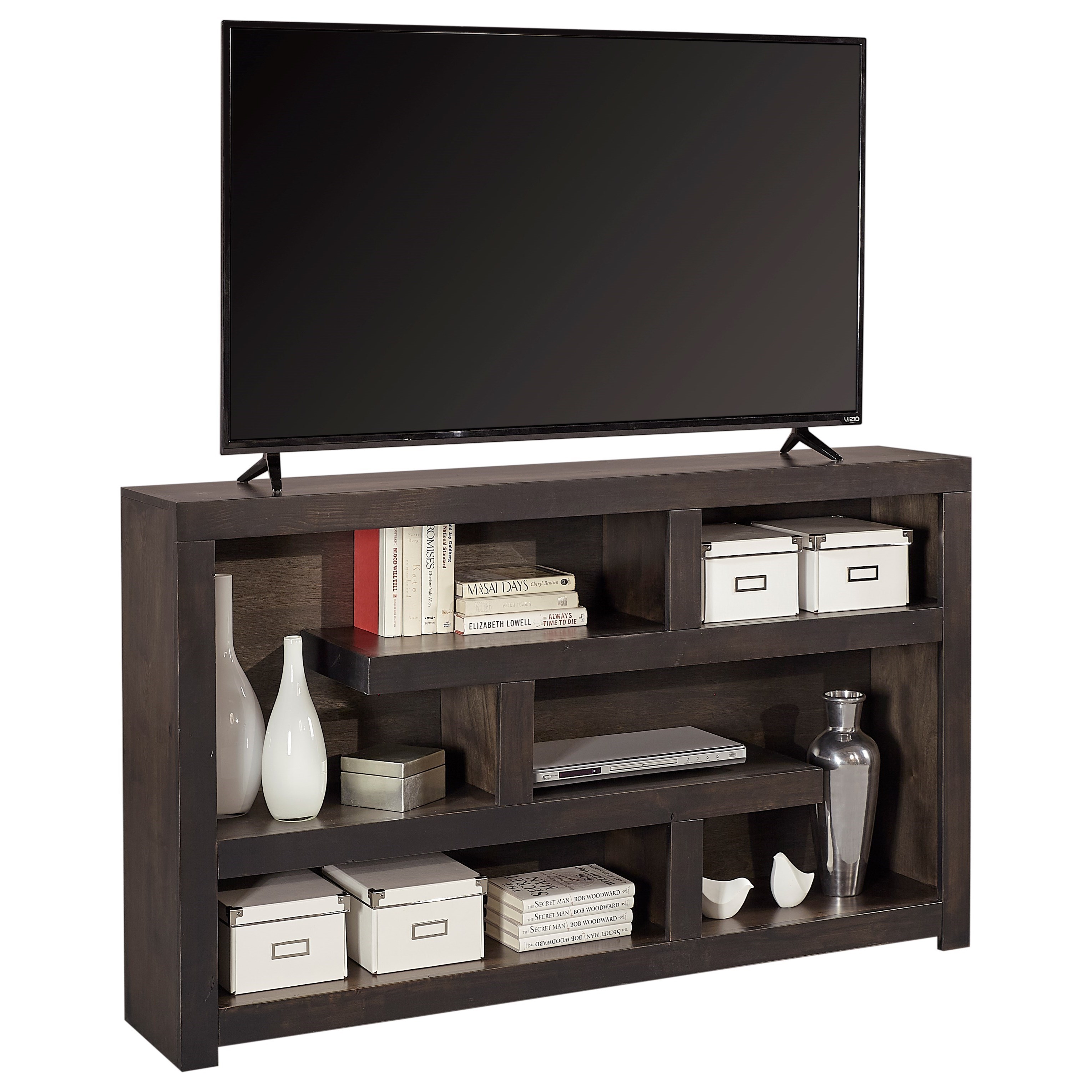 Aspenhome Avery Loft DY960GHT Contemporary 60" TV Console with Open